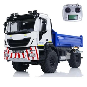 1/14 RC 4x4 Hydraulic Painted Assembled Dumper Tractor Truck Tipper W/ Motor ESC - Picture 1 of 17