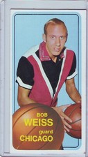 1970/71 TOPPS BOB WEISS CARD  !!