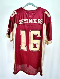 Vintage Seminoles College Football Jersey Colosseum L #16 - Picture 1 of 5
