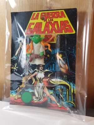 Yoda Star Wars Vintage Bootleg Figure Lot 3.75 Kenner Guerra Mexico Sealed Wow - Image 1 of 4