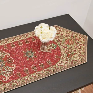 LPUK Termeh table runner, Persian exquisite rug style tapestry Series 20 Sepehr - Picture 1 of 3