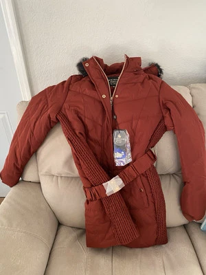 Chaqueta de invierno para mujer ladrillo/naranja talla M Rock Sugar talla M nueva con etiquetas Foto 1 de 4