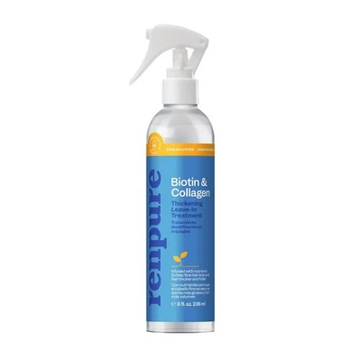 Acondicionador sin enjuague Renpure Biotina y Colágeno 8 fl oz (paquete de 1), azul  Foto 1 de 4