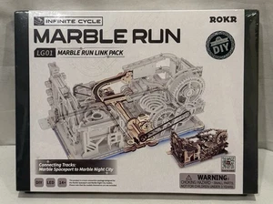ROKR Infinite Cycle Marble Run Link Pack LG01 Marble Spaceport To Marble Night C - Picture 1 of 4