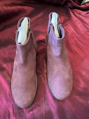 Botas ECCO Skyler Mujer Cremallera Lateral Talla US 8-8.5 Burdeos NUEVAS EU 39 Foto 1 de 4