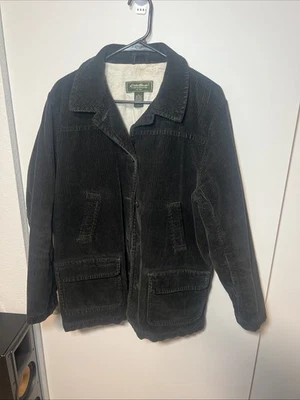 Abrigo Eddie Bauer Mujer Grande Verde Pana Edredón Forrado Chaqueta de Invierno Foto 1 de 4