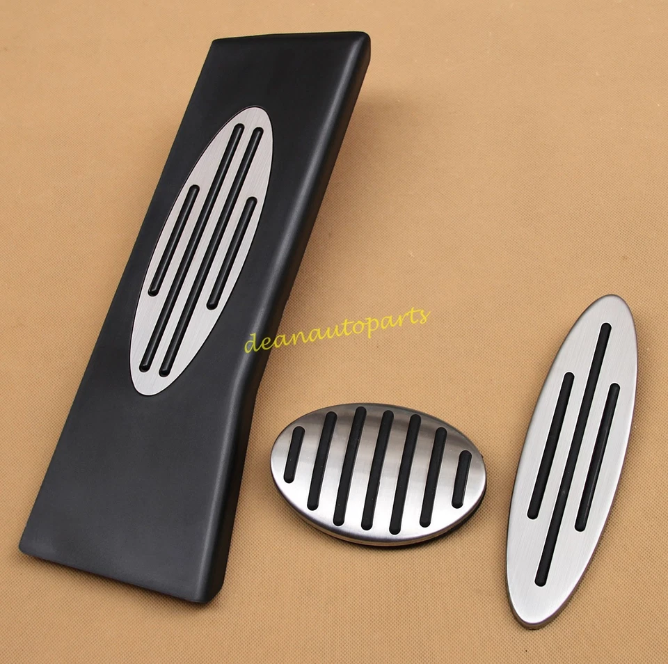 Kit de cubierta de pedal de acelerador de reposapiés de coche para Mini Cooper R55 R56 R58 R59 R60 R61 Foto 1 de 4