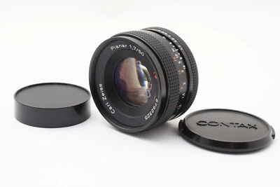 [Near MINT] Contax Carl Zeiss Planar 50mm f/1.7 AEJ Lens C/Y From JAPAN #308 - Image 1 of 4