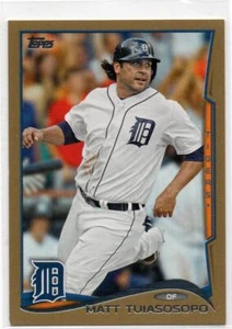 2014 Topps 295 Matt Tuiasosopo Detroit Tigers SN2014 Gold 95 - Picture 1 of 1
