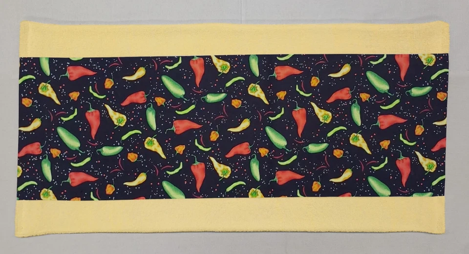 Alfombra de baño de felpa Hot Peppers Foto 1 de 1