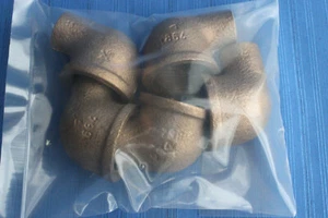 LW005-5 Stück Bänninger Rtg Lötfitting Winkel 90° 15mm -3/4" IG Modell 4090g - Bild 1 von 1