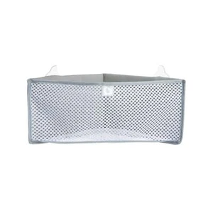 Munchkin Compact Corner Baby Kids High N' Dry Bath Organizer w Mesh Fabric Grey - Picture 1 of 5