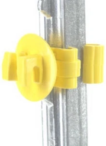 SNUG-STP-25 25 Count Electric Fence T Post Snug Fit Insulator  - Pack of 1 - Imagen 1 de 2