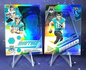 2023 Mosaico Panini Trevor Lawrence Plata Prizm Sauerga y Montaje Jaguares - Imagen 1 de 16