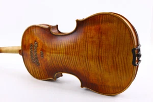 Master 4/4 violin Handmade Antonio Stradivari 1716 model Violin free bow case - Picture 1 of 10
