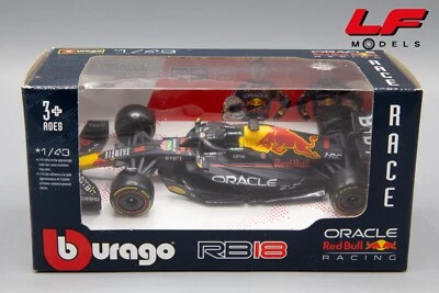 1:43 RedBull RB18 2022 M. Verstappen - Burago - Immagine 1 di 2