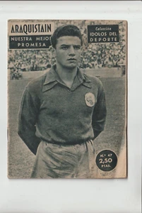 Mini Revista Idolos del Deporte Futbol Araquistain año 1958 (HC-7) - Imagen 1 de 1