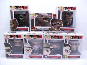 Funko POP! Juego completo de 7 figuras 545-551 25 aniversario de Jurassic Park - Imagen 1 de 4