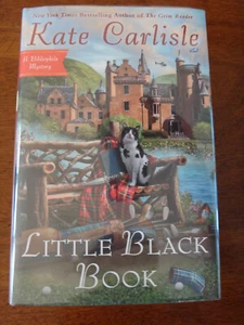 Little Black Book by Kate Carlisle (2021, Hardcover) - SIGNED 1st Edition - NEW - Picture 1 of 2