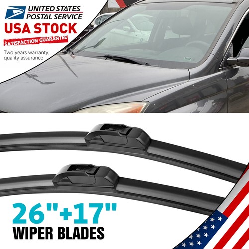 2PCS 26" & 17"Windshield Front Wiper Blades U/ JHOOK For Infiniti I30