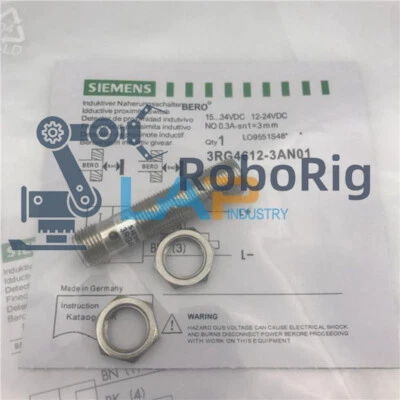 New 1PCS For Siemens Proximity Switch 3RG4612-3AN01 - Image 1 of 3