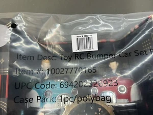 FAO Schwarz Nostalgic Model Remote Control Bumper Car Set R/C NEW IN BOX - Picture 1 of 6