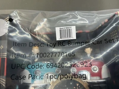  FAO Schwarz Nostalgic Model Remote Control Bumper Car Set R/C NEW IN BOX - Image 1 of 4