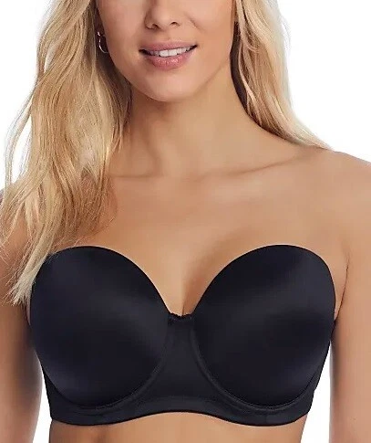 Sujetador con aros sin tirantes Curvy Kate NEGRO, EE. UU. 32H, UK 32FF Foto 1 de 4