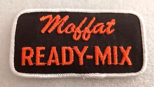 Vtg 1970s Moffat Ready-Mix Concrete Company? Cloth Patch New NOS - Picture 1 of 3