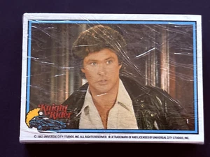 1982 Donruss TV Show Knight Rider Juego Completo 55 Cartas David Hasselhoff - Imagen 1 de 3