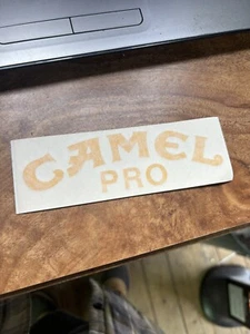 Orig Camel Pro Series Vtg 1980s Hot Rod Racing Decal Sticker 6” Logo Window - Picture 1 of 4