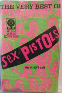 SEX PISTOLS Cassette VERY RARE Indonesia Tape We Dont Care - Picture 1 of 3