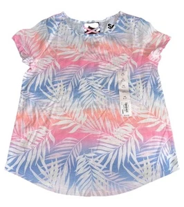 Girls SO Ombre Palm Short Sleeve T-Shirt Size S 7 Bundle - Picture 1 of 3