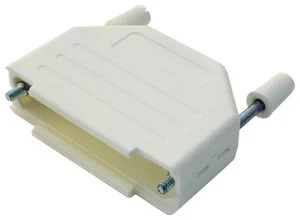 MULTICOMP - Backshell voor DE, 9 Weg, Wit Nylon - Afbeelding 1 van 1