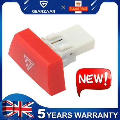 Hazard Light Warning Switch Button 6490NG for Citroen C1 Peugeot 107 Toyota Aygo - Image 1 of 4