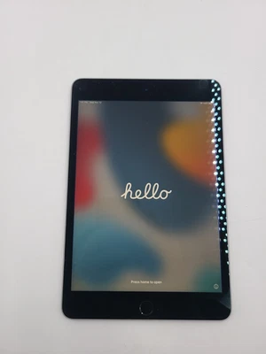 Apple iPad Mini 4 A1538 Wi-Fi ONLY Silver 128GB iOS 15.3.1 - Image 1 of 4