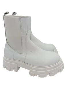 VAMSKO Botines Chelsea Mujeres Botas Talla EU 37 blanco look casual - Imagen 1 de 5