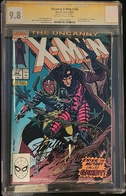 Uncanny X-Men #266 - 1st Gambit!!! CGC 9.8 - Signed By Stan Lee!!! - Image 1 of 2