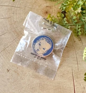Gerber Baby Head Antique Vintage Smiling Face Food Brand Advertising Pin NEW - Picture 1 of 3