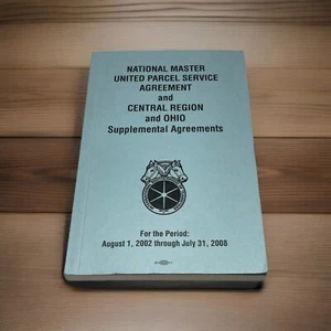 UPS ~ National Master United Parcel Service Agreement ~ 08/01/2002 - 07/31/2008 - Picture 1 of 7