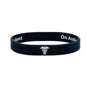VENTA SEGUNDOS En Pulsera Oculta Anticoagulante Interior Grabado Discreto 202mm - Imagen 1 de 13