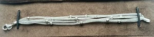 Ross-Simons Italian Sterling Silver Multi-Strand Mesh Bracelet - Picture 1 of 2