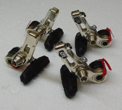 DIA-COMPE Dia Compe 987 morsetti a sbalzo, VR + HR, incl. rivestimenti ecc, titanio, NUOVO, IMBALLO ORIGINALE