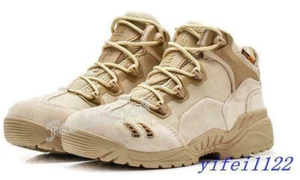 Fashion Men’s Tactical Desert Combat Military Army Shoes Suede Boots Casual New - Picture 1 of 5