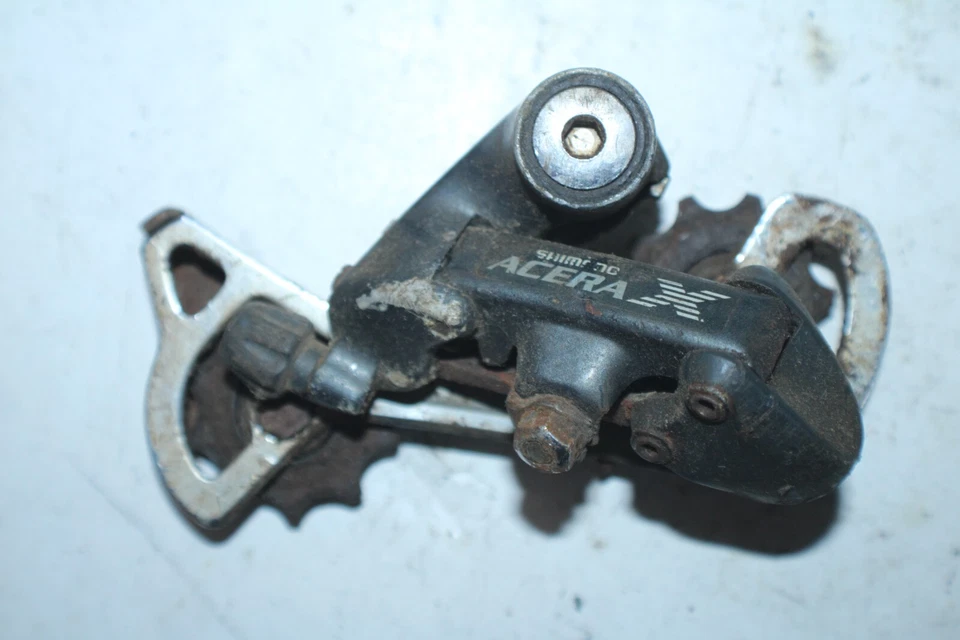 Câmbio traseiro Shimano Acera X RD-M291 longo alcance 8 velocidades cinza remetente rápido EUA - Imagem 1 de 4