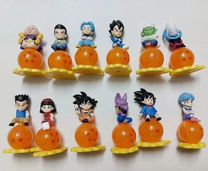 LOT OF 10 DragonBall Z DBZ GOKU gohan chi-chi bulma buu Piccolo FIGURES 2" - Picture 1 of 6
