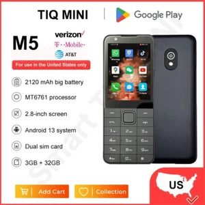 TIQ MINI M5 Smart phone Verizon T-mobile AT&T 4G Google Touch screen Button - Picture 1 of 6
