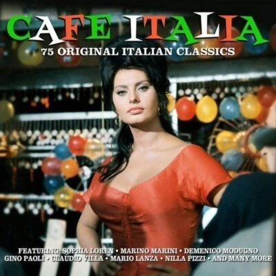 Cafe Italia 3-CD NEW SEALED Nilla Pizzi/Gino Paoli/Sophia Loren/Mina/Carla Boni+ Foto 1 de 3
