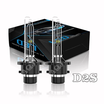 For Infiniti QX56 2004-2010 6000K Front Xenon HID Headlight Bulbs Low Beam Qty2 - Image 1 of 4