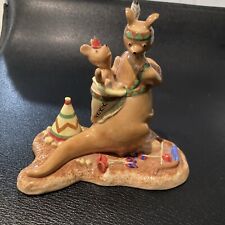 Winnie the Pooh Royal Doulton Figurine w/ Box - Kanga & Roo - Little Indians